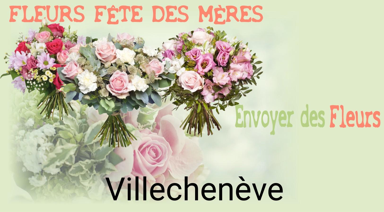 Bouquet de Fête des Mères livré à Villechenève